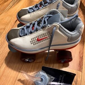 Nike Kids Roller Shoes - Gray and Red